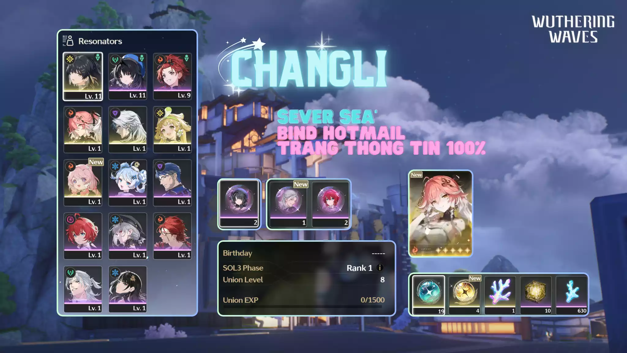 [Sea][UL8] Changli [đã lệch]
